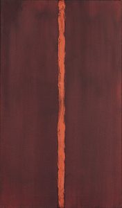 Barnett Newman. Onement I./Einssein I. 1948. ©The Barnett Newman Foundation.